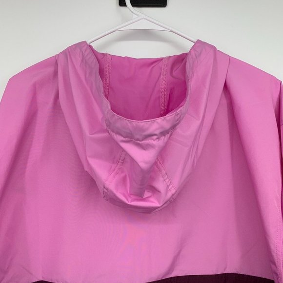 Champion Jacket Pink Stadium Packable Wind Water Resistant NWT - Picture 14 of 16